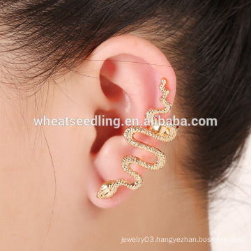 best selling newly punk serpentine fancy snake shape stud animal earring